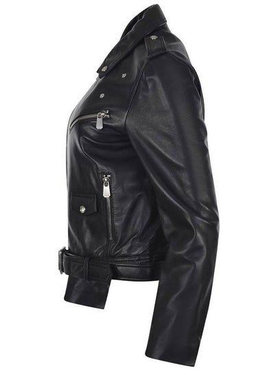 Pinko Leather Jackets - PINKO - BALAAN 2