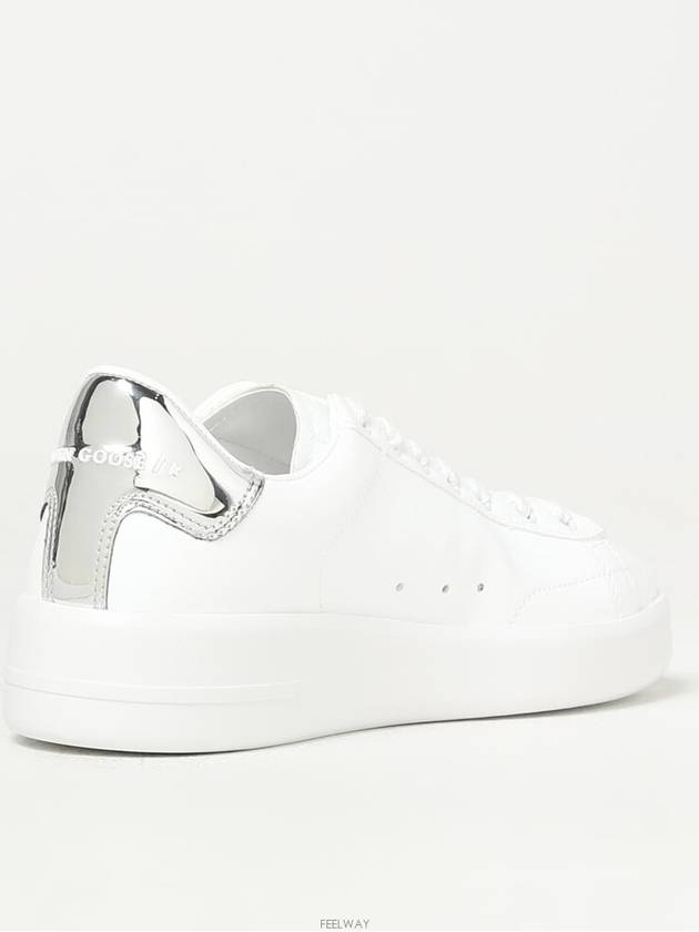 Purestar Faux Leather Low Top Sneakers White - GOLDEN GOOSE - BALAAN 3