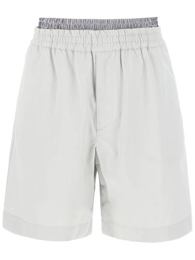 Layered Elastic Waistband Shorts 785715V3G20 5209 - BOTTEGA VENETA - BALAAN 2