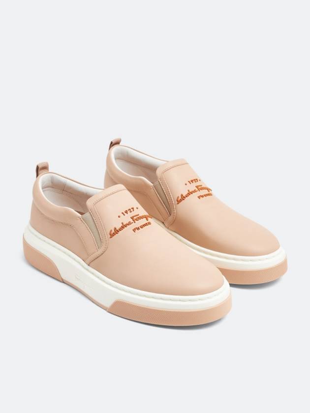 Cassina Slip-On Sneakers Pink - SALVATORE FERRAGAMO - BALAAN 4