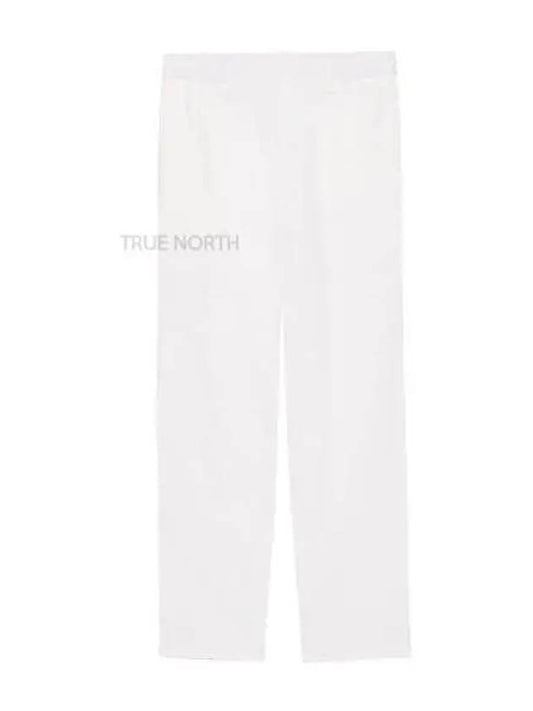 Men s E22HTR207 481 100 Straight Fit Banding Pants White 1060411 - AMI - BALAAN 1