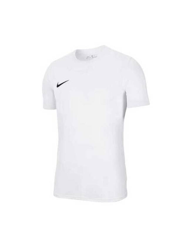 Dri Fit Park 7 Short Sleeve T-Shirt White - NIKE - BALAAN 1