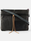 Andemer Wax Cross Bag Dark Grey - ACNE STUDIOS - BALAAN 3