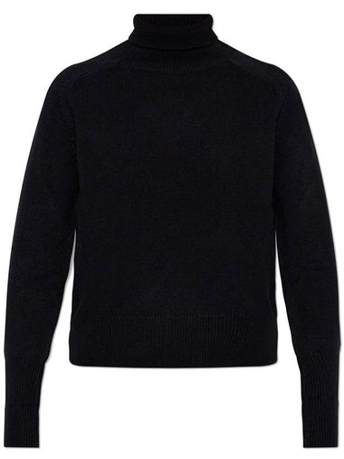 Victoria Beckham Wool Turtleneck, Women's, Black - VICTORIA BECKHAM - BALAAN 1