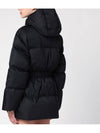 Les nylon down jacket black - PRADA - BALAAN 3