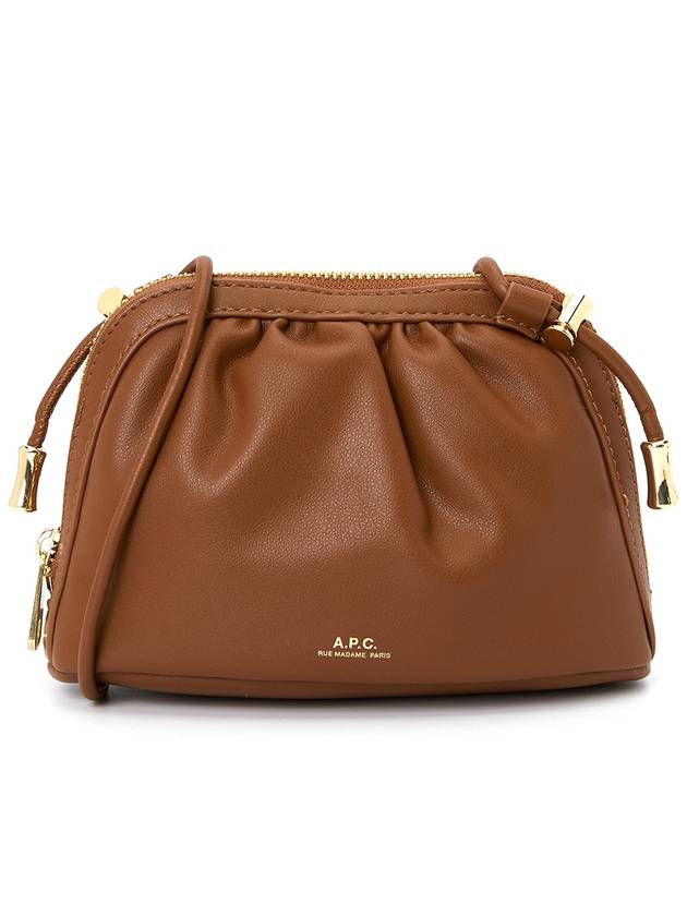 Ninon Small Drawstring Cross Bag Brown - A.P.C. - BALAAN 2