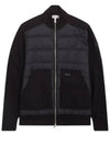 Men s Logo Patch Cotton Cashmere Zip up Cardigan 8G00023 89AMX 999 - MONCLER - BALAAN 1