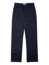 Regular Cotton Denim Wide Jeans Navy - AMI - BALAAN 2