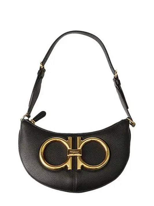 Maxi Gancini Small Shoulder Bag - SALVATORE FERRAGAMO - BALAAN 2