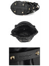 Salvatore Cage Bucket Bag Black - SALVATORE FERRAGAMO - BALAAN.