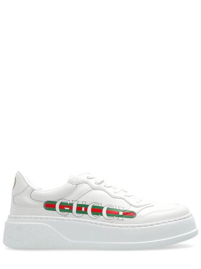 Demetra Chunky Low Top Sneakers White - GUCCI - BALAAN 2