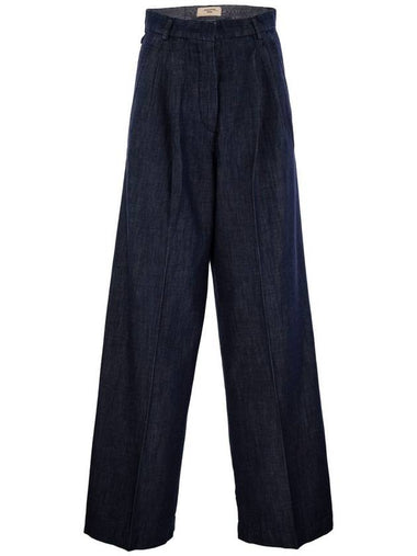 FUXIA - Lightweight denim trousers - WEEKEND MAX MARA - BALAAN 1