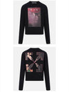 Men's Caravaggio Arrow Printing Sweatshirt Black - OFF WHITE - BALAAN 5