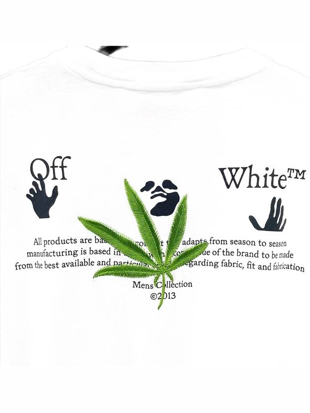 High with overfit short sleeve tshirt OMAA125 - OFF WHITE - BALAAN 5