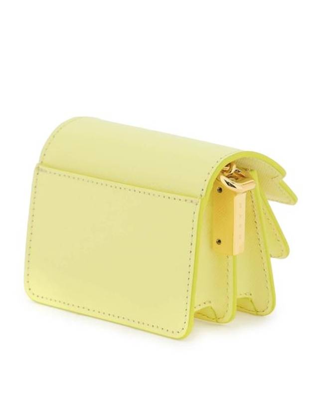 Trunk Nano Chain Crossbody Bag Yellow - MARNI - BALAAN 3