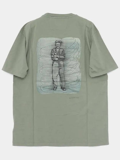 24/1 Jersey Artisanal British Sailor Short Sleeve T-Shirt Green - CP COMPANY - BALAAN 2