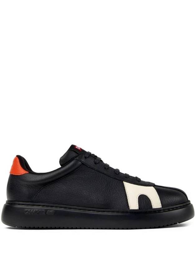 Twins Leather Low-Top Sneakers Black - CAMPER - BALAAN 1