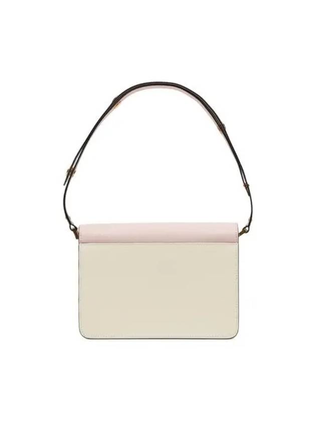 Saffiano Medium Trunk Shoulder Bag Beige - MARNI - BALAAN 3