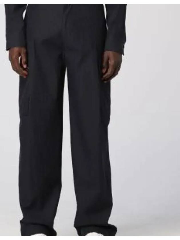 Cargo Cotton Twill Straight Pants Midnight Blue - BOTTEGA VENETA - BALAAN 2