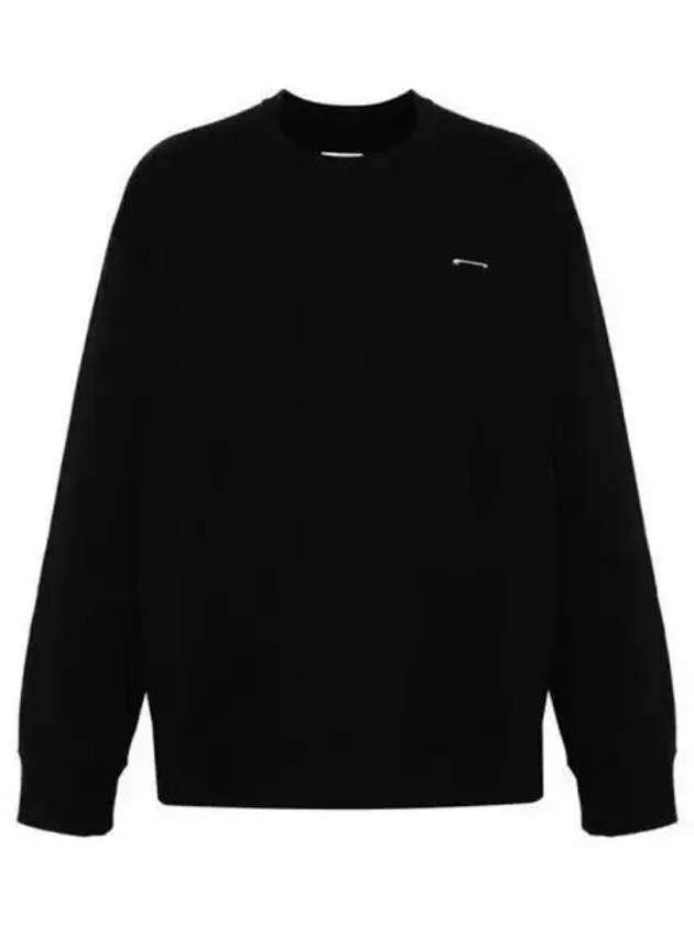 Pin Detail Sweatshirt Black - MAISON MARGIELA - BALAAN 1