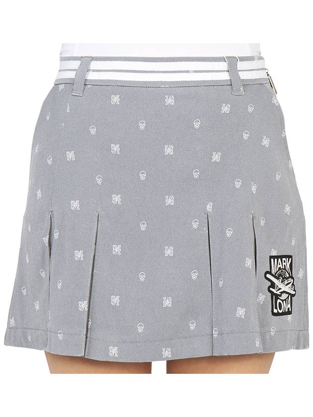 Enigma Pleated Skirt Light Gray - MARK & LONA - BALAAN 7