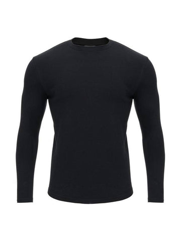 Maverick Men's Muscle Fit Plain Long Sleeve T-Shirt NO1 Black - MAVRK - BALAAN 1