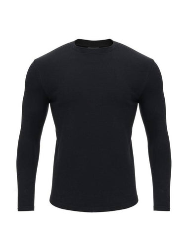 Maverick Men's Muscle Fit Plain Long Sleeve T-Shirt NO1 Black - MAVRK - BALAAN 1