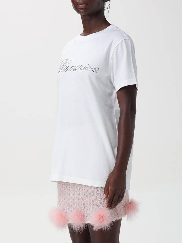 T-shirt con logo Blumarine - BLUMARINE - BALAAN 4