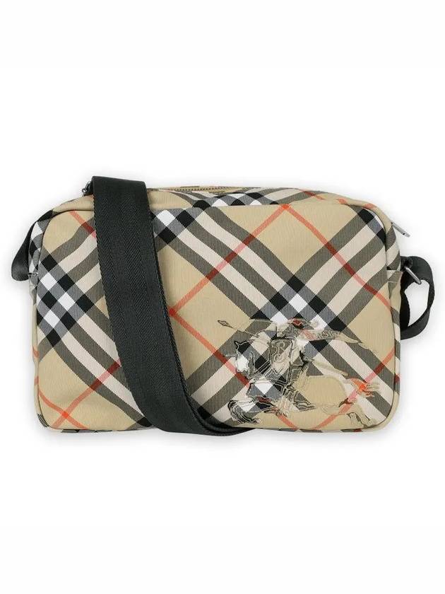 Vintage Check Messenger Bag Beige - BURBERRY - BALAAN 3