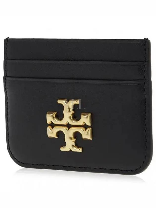 Eleanor Card Wallet Black - TORY BURCH - BALAAN 2