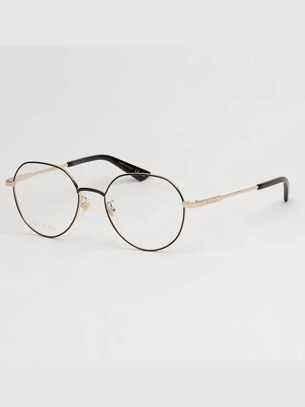 Eyewear Optical Frame Metal Glasses Black Gold - GUCCI - BALAAN 6