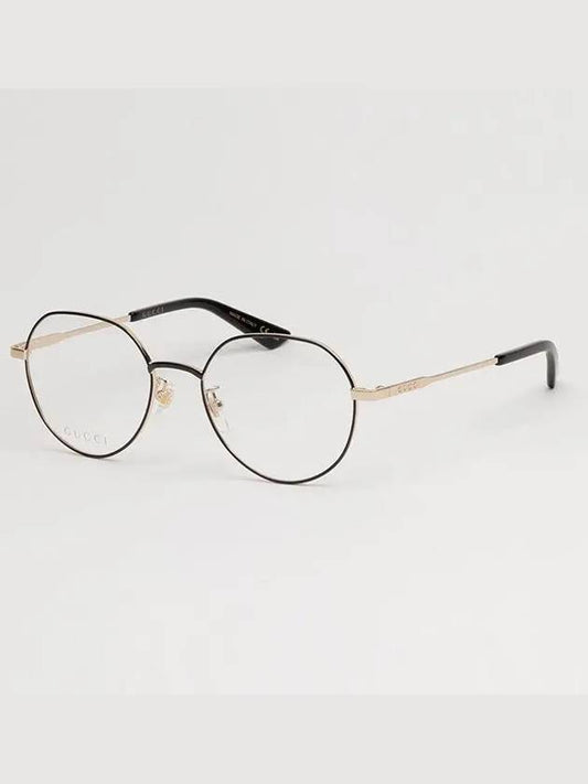 Eyewear Optical Frame Metal Glasses Black Gold - GUCCI - BALAAN 2