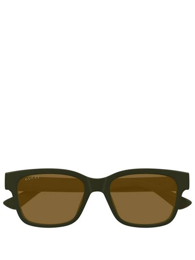 Eyewear Square Frame Sunglasses Green - GUCCI - BALAAN 1