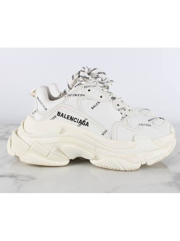 Multi Logo Triple S White 35 Domestic 220 - BALENCIAGA - BALAAN 7