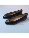 Lambskin Ballerina Flats Black - CHANEL - BALAAN 3