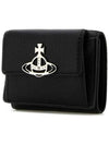 ORB logo small half wallet 5115002UW S000D N403 - VIVIENNE WESTWOOD - BALAAN 3