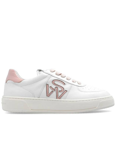 Stuart Weitzman ‘Courtside’ Sneakers, Women's, White - STUART WEITZMAN - BALAAN 1