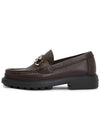 Ferragamo Men's Loafer DUGLAS T MORO 0768111 Foot EEE - SALVATORE FERRAGAMO - BALAAN 3