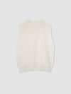 Common Knit Sleeveless White - ISSEY MIYAKE - BALAAN 3