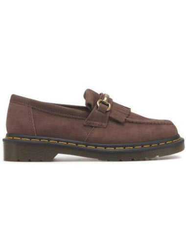 Adrian Snaffle Leather Loafer Dark Brown - DR. MARTENS - BALAAN 1