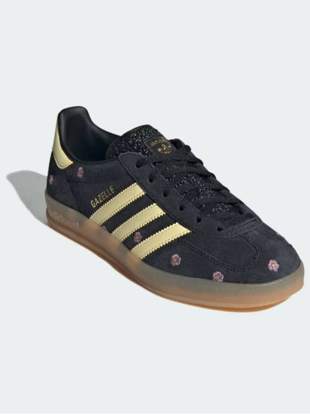 Originals Gazelle Indoor Low Top Sneakers Core Black - ADIDAS ORIGINALS - BALAAN 5