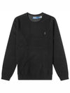 Logo Basic Pullover Knit Top Black - POLO RALPH LAUREN - BALAAN 2