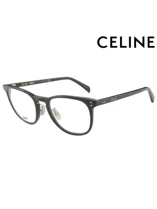 Glasses Frame CL50046J 001 Round Acetate Men Women - CELINE - BALAAN 1