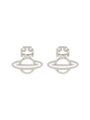 Perlar Brass Earrings Platinum - VIVIENNE WESTWOOD - BALAAN 1