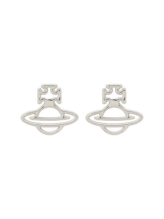 Perlar Brass Earrings Platinum - VIVIENNE WESTWOOD - BALAAN 1