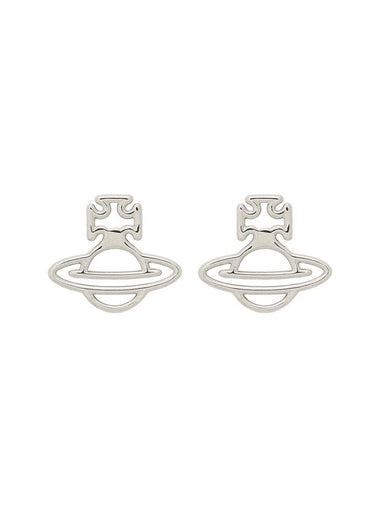 Perlar Brass Earrings Platinum - VIVIENNE WESTWOOD - BALAAN 1