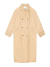 Edenna Trench Coat Beige - ISABEL MARANT - BALAAN 2