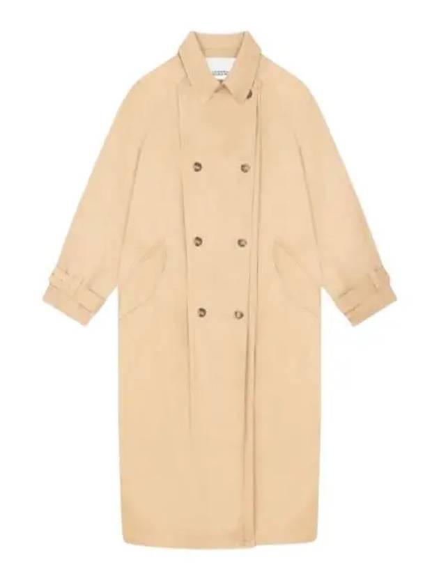 Edenna Trench Coat Beige - ISABEL MARANT - BALAAN 2