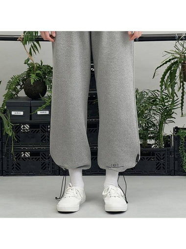 RE Brace Logo String Track Pants Grey - REPLAYCONTAINER - BALAAN 1