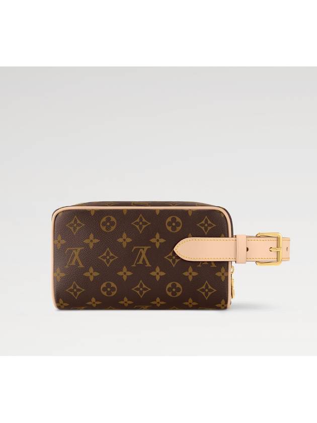 Locker Dopp Kit Monogram Pouch Bag Brown - LOUIS VUITTON - BALAAN 7